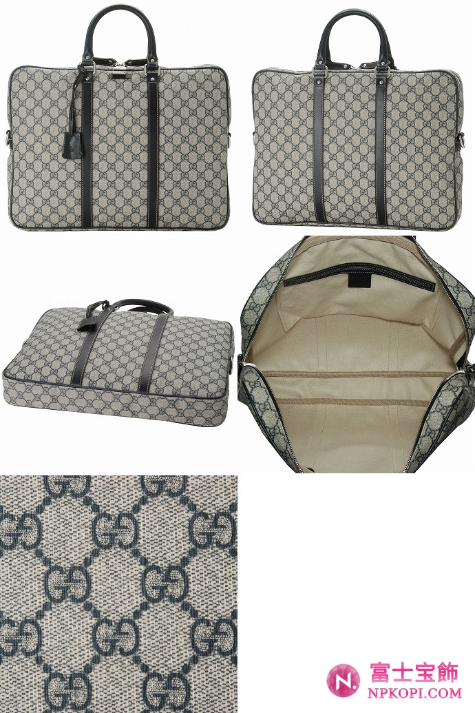 GUCCI/グッチ 2012年春夏JOY南京錠付きビジネスバッグ 201480 FP47N 4075 